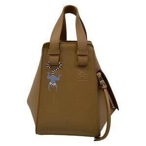Loewe Hammock Bag Compact Handbag A538H13X21 Brown Multi